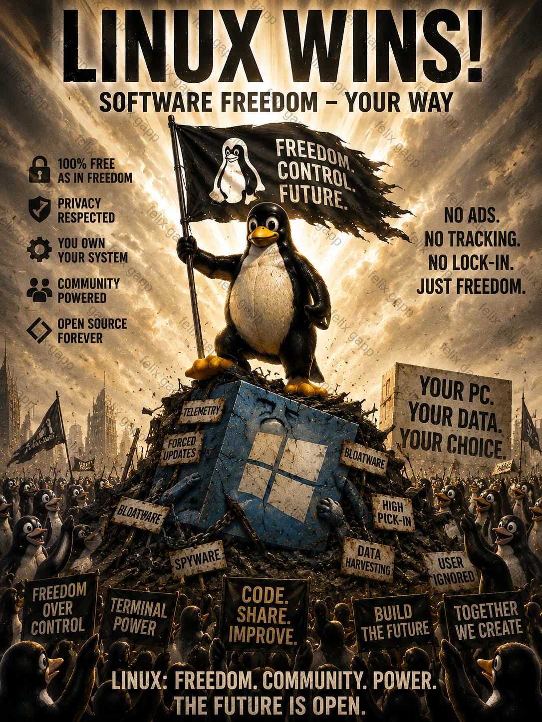 Linux Propaganda Image 1
